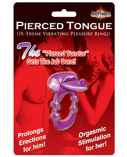 Pierced Tongue X-treme Vibrating Pleasure Ring