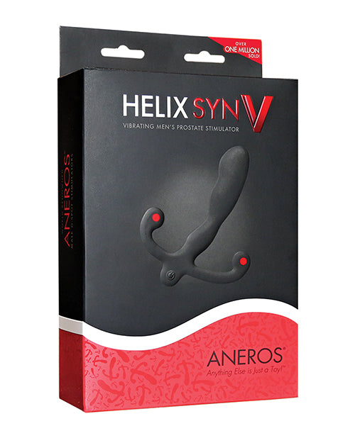 Aneros Helix Syn V Prostate Massager- Black