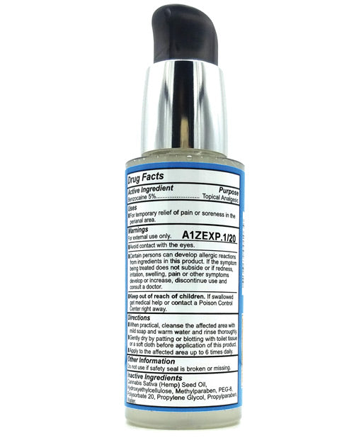 Butt Eze Desensitizing Lubricant w/Hemp Seed Oil - 2 oz