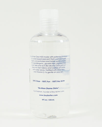 Boy Butter Clear - 8 oz Bottle by Boy Butter Lubes LLC