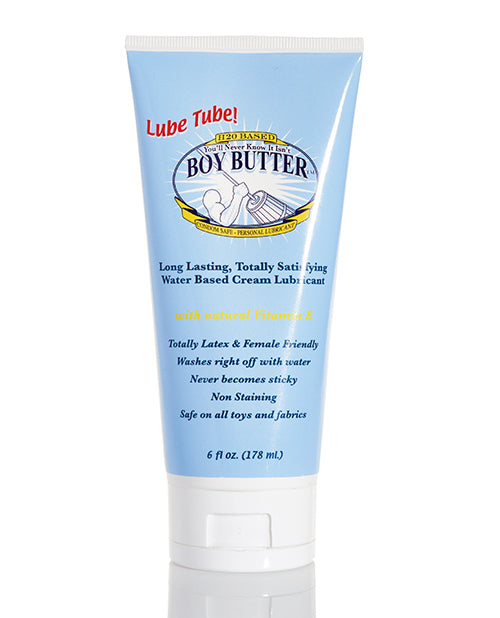 Boy Butter H2O Lube Tube - 6 oz by Boy Butter Lubes LLC