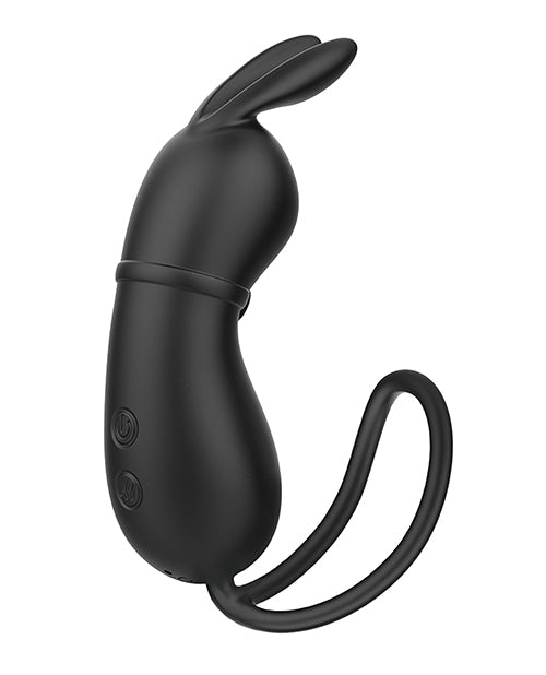 Pretty Love Rosalie Tethered Clit Stim - Black by Liaoyang Baile Health Care Produ