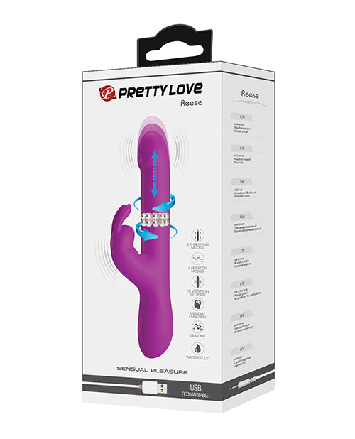 Pretty Love Reese Thrusting Rabbit - Fuchsia