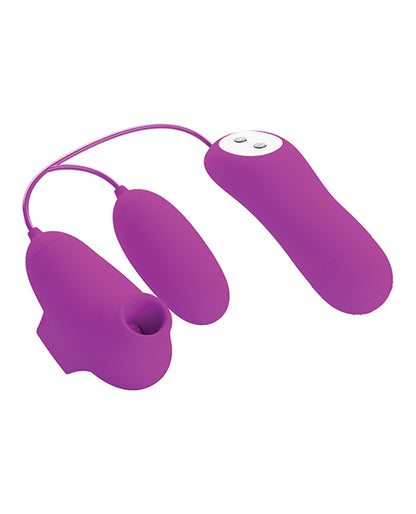Pretty Love Suction & Vibro Bullets - Fuchsia by Liaoyang Baile Health Care Produ