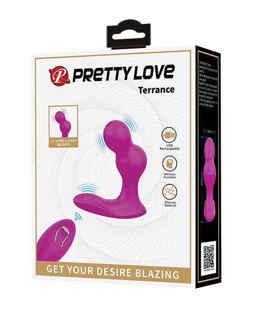 Pretty Love Terrance Dual Stimulator - Fuchsia