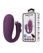 Pretty Love Klay App-Enabled Thrusting Hands-Free Vibrator - Purple by Liaoyang Baile Health Care Produ