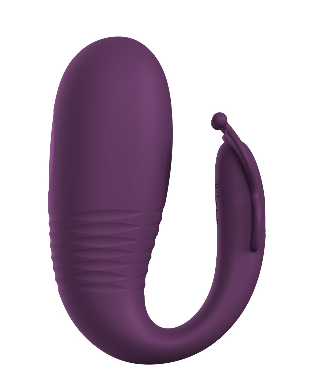 Pretty Love Klay App-Enabled Thrusting Hands-Free Vibrator - Purple by Liaoyang Baile Health Care Produ