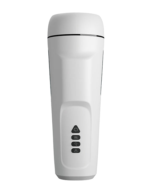 Pretty Love Sienna Sucking & Vibrating Masturbator - White by Liaoyang Baile Health Care Produ