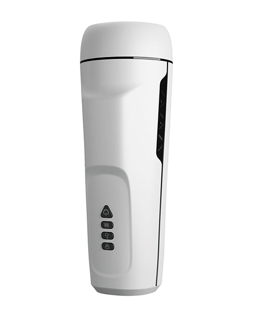 Pretty Love Sienna Sucking & Vibrating Masturbator - White by Liaoyang Baile Health Care Produ