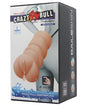 Crazy Bull No Lube Vagina Masturbator Sleeve - Ivory by Liaoyang Baile Health Care Produ
