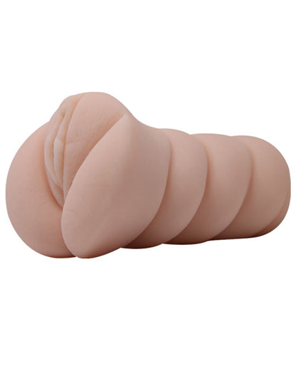Crazy Bull No Lube Vagina Masturbator Sleeve - Ivory by Liaoyang Baile Health Care Produ