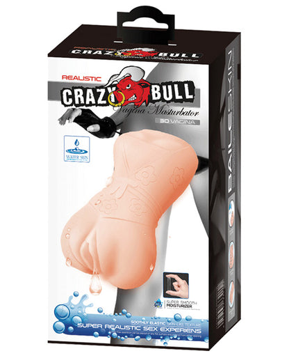 Crazy Bull No Lube Masturbator Sleeve - Vagina by Liaoyang Baile Health Care Produ
