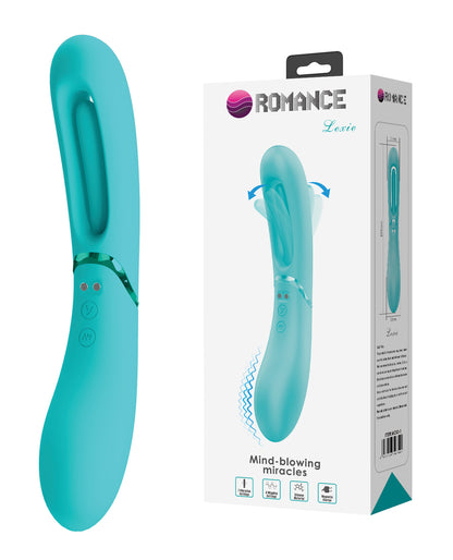 Pretty Love Romance Lexie Flapping Vibe - Aqua by Liaoyang Baile Health Care Produ
