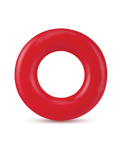 Blush Stay Hard Donut Rings - Red Pack of 2 by Blush Novelties