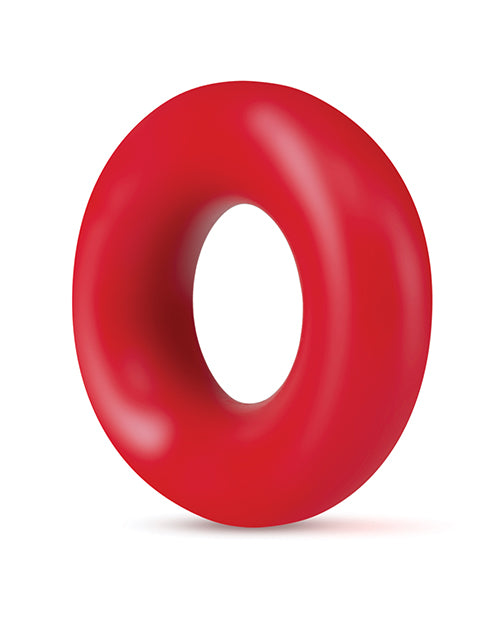 Blush Stay Hard Donut Rings - Red Pack of 2 by Blush Novelties