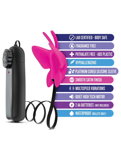 Blush Luxe Butterfly Teaser - Fuchsia by Blush Novelties
