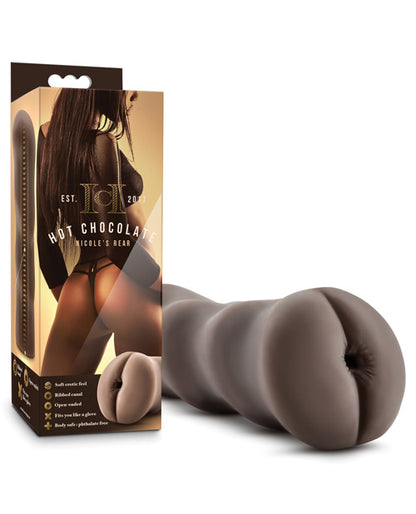 Blush Hot Chocolate Nicole's Rear Stroker - Chocolate by Blush Novelties