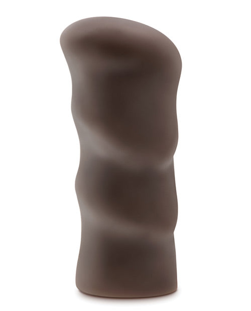 Blush Hot Chocolate Nicole's Rear Stroker - Chocolate by Blush Novelties