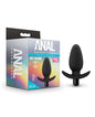 Blush Anal Adventures Platinum Silicone Saddle Plug - Black by Blush Novelties