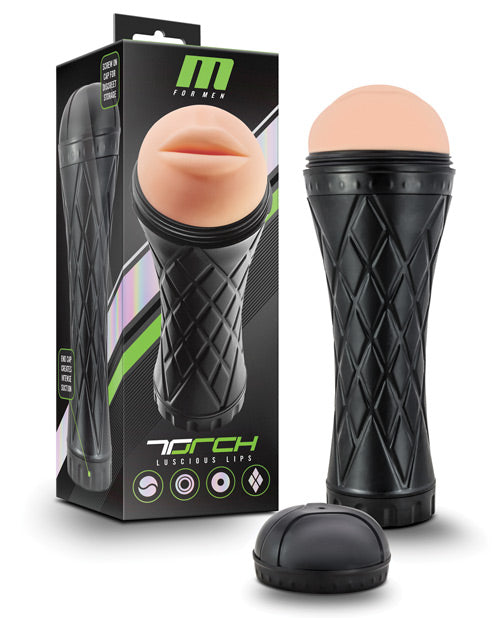 Blush M for Men The Torch Luscious Lips - Vanilla by Blush Novelties
