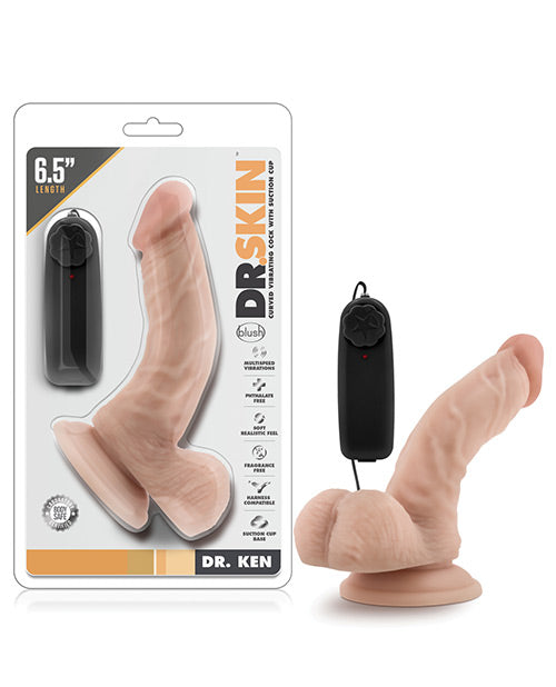 "Blush Dr. Skin Dr. Rob 6"" Cock W/suction Cup"