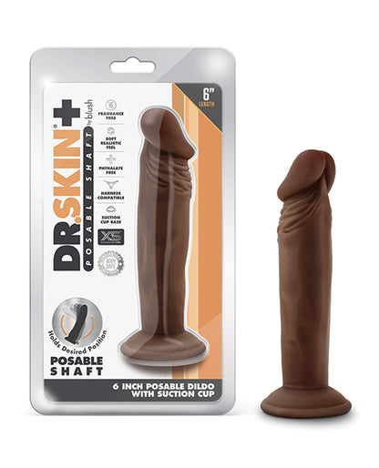 Blush Dr. Skin Plus Posable Dildo