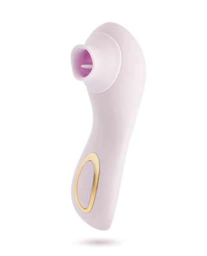 Blush Delice Fleur Suction Vibe - Barely Purple by Blush Novelties