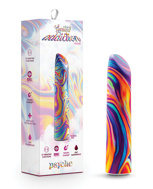 Blush Limited Addiction Psyche Power Vibe - Rainbow by Blush Novelties
