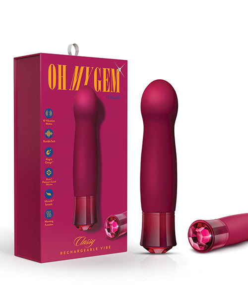 Blush Oh My Gem Classy - Garnet by Blush Novelties