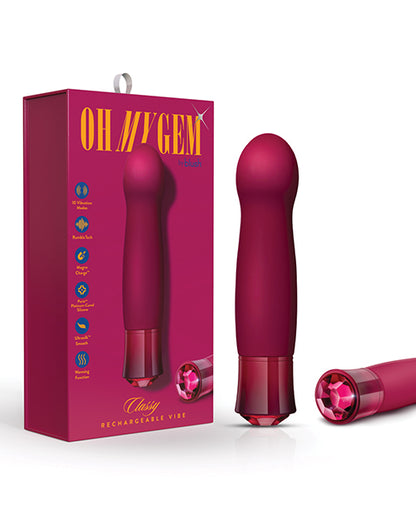 Blush Oh My Gem Classy - Garnet by Blush Novelties