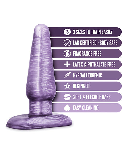 Blush B Yours Anal Trainer Kit - Purple Swirl by Blush Novelties