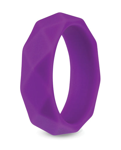 Blush Wellness Geo C-Ring - Purple by Blush Novelties