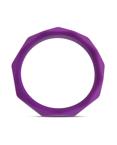 Blush Wellness Geo C-Ring - Purple by Blush Novelties