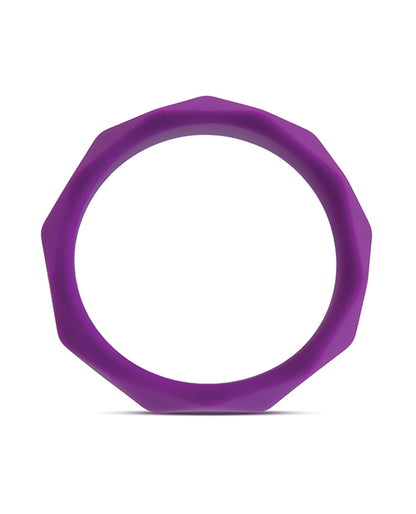 Blush Wellness Geo C-Ring - Purple by Blush Novelties