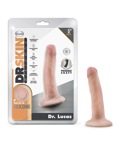 Blush Dr. Skin Silicone Dr. Lucas 5.5" Dildo