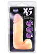 Blush X5 Plus 5" Cock w/Flexible Spine by Blush Novelties