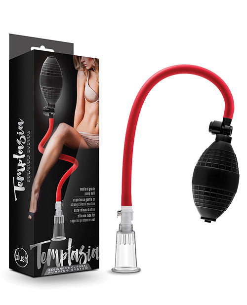 Blush Temptasia Beginner's Clitoral Pumping System - Black by Blush Novelties