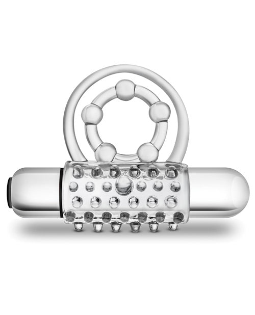 Blush Stay Hard Super Clitifier Cock Ring - Clear by Blush Novelties