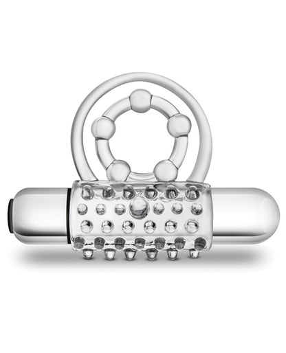 Blush Stay Hard Super Clitifier Cock Ring - Clear by Blush Novelties