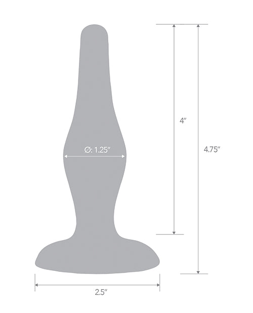 Blue Line C & B 4.75" Easy Insertion Plug - Jelly Blue