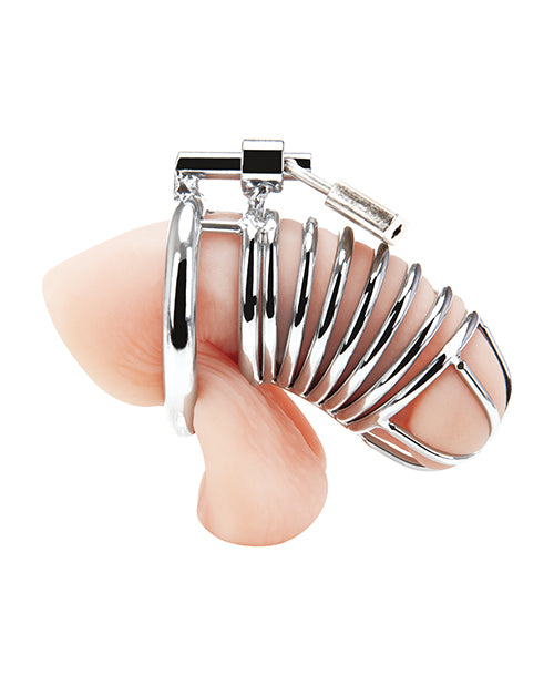 Blue Line Deluxe Chastity Cage