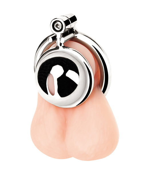 Blue Line Mini Cock Micro Chastity Cage