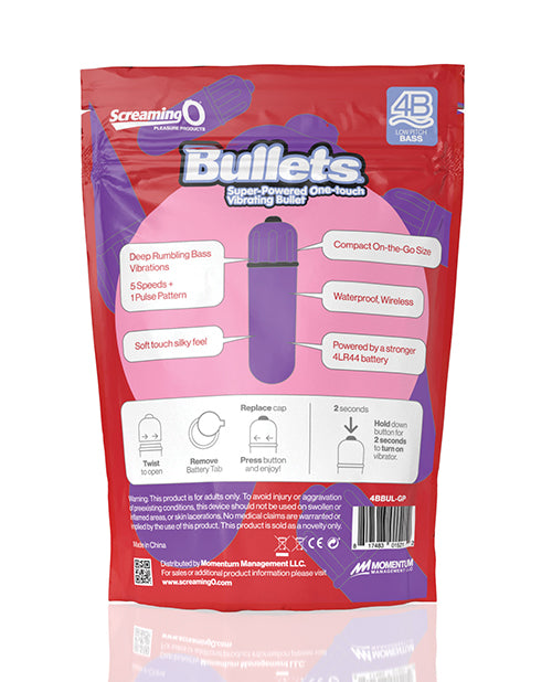 Screaming O 4b Bullet by Bushman Products