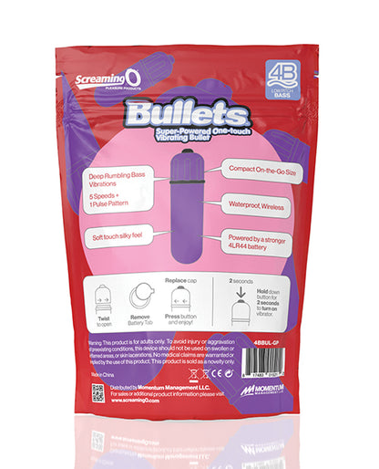 Screaming O 4b Bullet by Bushman Products