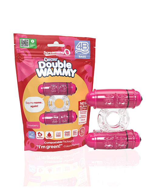 Screaming O 4B Double Wammy - Strawberry by Bushman Products