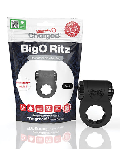Screaming O Charged Big O Ritz - Black by Bushman Products