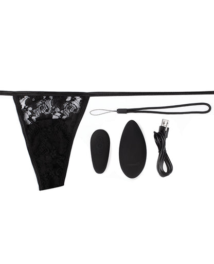 Screaming O My Secret Premium Ergonomic Remote Panty Set - Black by Bushman Products