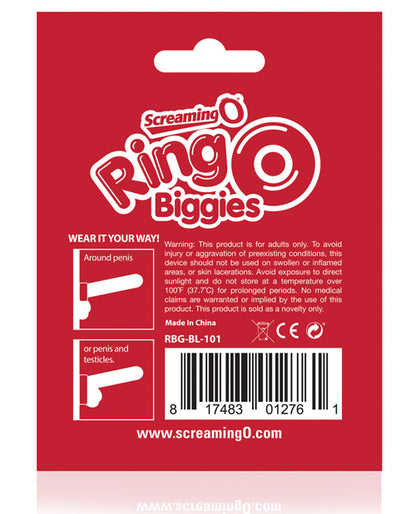 Screaming O Ringo Biggies by Bushman Products