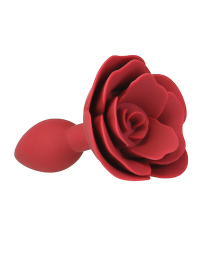 Lux Active Red Rose Silicone Anal Plug