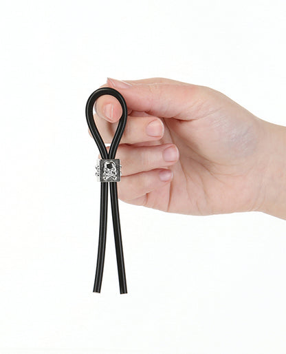 Lux Active Tether Adjustable Cock Tie - Black by B.M.S. Enterprises